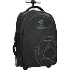 UEFA Šolski nahrbtnik na kolesih Trolley Champions League Black – za športni slog in praktičnost v enem