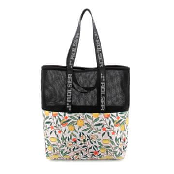 Rolser Nakupovalna torba Urban "William Morris" Bag (30 litrov), limone