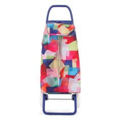 Rolser Zložljiv nakupovalni voziček I-Max Agatha Azul (43 litrov), kocke