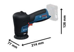 BOSCH Professional akumulatorski rotacijski polirnik GPO 12V-77 Solo (06019L3000)