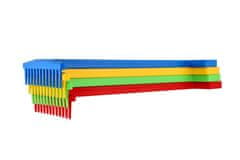 Chemoplast Plastične grablje 43,5 cm 4 barve orodja