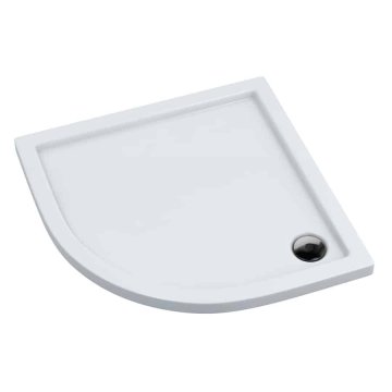 shumee Polkrožna kompozitna tuš kad Kronos 90x90x5