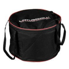 LotusGrill Prenosni žar v etuiju 35cm x h23,4cm / rdeč / inox