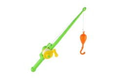 Teddies Igralna riba/ribič plastika 3 kosi + palica 50 cm