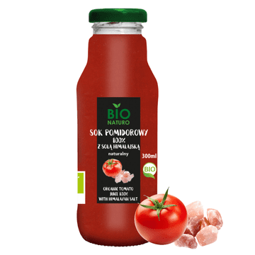 shumee Paradižnikov sok s himalajsko soljo BIO 100% 300 ml / BIONaturo
