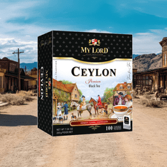 shumee Črni čaj v vrečki CEYLON MY LORD 100 vrečk / MALWA