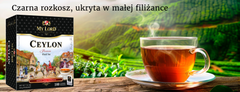 shumee Črni čaj v vrečki CEYLON MY LORD 100 vrečk / MALWA