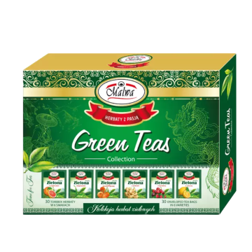 shumee Kolekcija zelenih čajev ZELENI ČAJI škatla s 30 vrečkami / MALWA