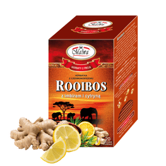 shumee Rooibos čaj z ingverjem in limono 20 vrečk / MALWA