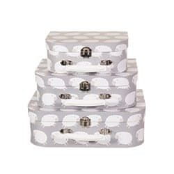 shumee OVČICE - Dekorativni otroški kovčki, 3 kosi, Sass&Belle