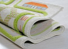 shumee FUN CITY - Zelena 3D preproga za otroke 100x150 cm IVI Carpets