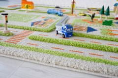 shumee FUN CITY - Zelena 3D preproga za otroke 100x150 cm IVI Carpets