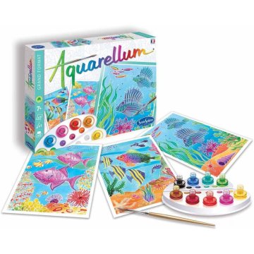 shumee AKVARELUM DEEP SEA - komplet za slikanje s slikami Sentosphere