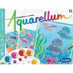 shumee AKVARELUM DEEP SEA - komplet za slikanje s slikami Sentosphere