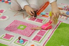 shumee HIŠICA ZA LUTKE - Zelena 3D preproga za otroke 80x150 cm IVI Carpets