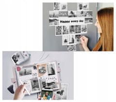 shumee DreamCraft TERMIČNI TISKALNIK TISKAJ ROZA INSTANT FOTOAPARAT Zvitki