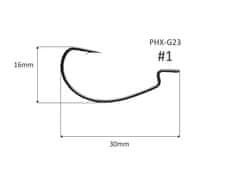 shumee G-KAVELJ OFFSET TICKS - G23 - Č/B - #1
