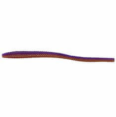 shumee Phoenix POSTRVNI ČRV 7 cm - barva WR-038 - VIJOLIČNA/RJAVA
