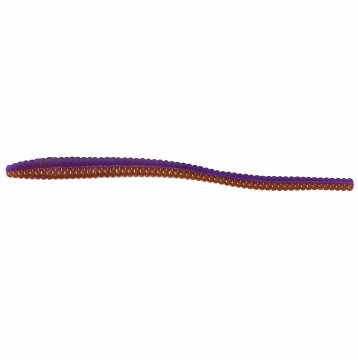 shumee Phoenix POSTRVNI ČRV 7 cm - barva WR-038 - VIJOLIČNA/RJAVA