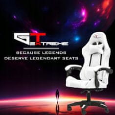 shumee GTXFR-011 GT EXTREME igralni stol, pisarniški, masažni, eko usnje, naslon za noge
