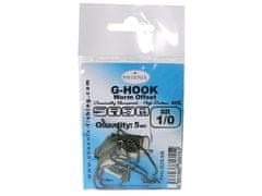 shumee OFFSET G-HOOK TRLJKI - #1/0 - KEMIČNO BRUŠENI - PHX-B23-1/0 - 5 kosov.