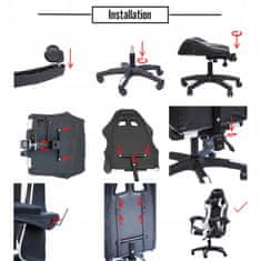 shumee FG-PRS-004 PRESTIGE IGRALNI STOL, PREŠIT, PISARNA, MASAŽNI, GAME EXTREME
