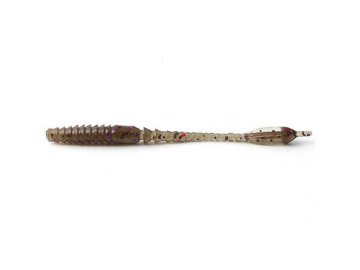 shumee FISH UP - ARW WORM 2' 5 cm #050 - Zelena buča rjava/rdeča in vijolična