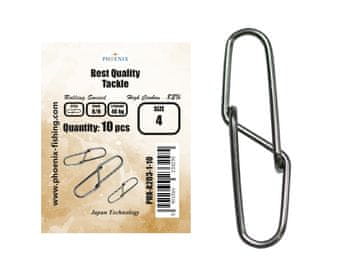 shumee VARNOSTNA ZAPINKA A203 - velikost št. 4 - Č/B