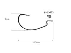 shumee G-KAVELJ OFFSET TICKS - G23 - Č/B - #8