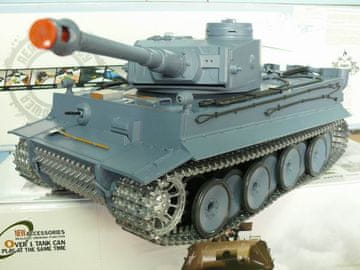 shumee 3818-1UG-2.4 Nemški tank Tiger I - Panzerkampfwagen VI Tiger Ausf. E kovina 2,4 GHz 1:16 siva V.3