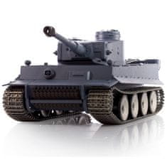shumee 3818-1USP-2.4 Nemški tank Tiger I - Panzerkampfwagen VI Tiger Ausf. E 2,4 GHz 1:16 Siva PRO STEEL - V.7.0 - NOVO 2021