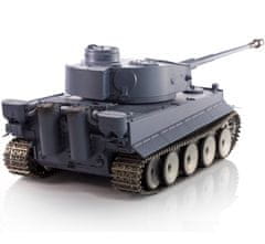 shumee 3818-1USP-2.4 Nemški tank Tiger I - Panzerkampfwagen VI Tiger Ausf. E 2,4 GHz 1:16 Siva PRO STEEL - V.7.0 - NOVO 2021