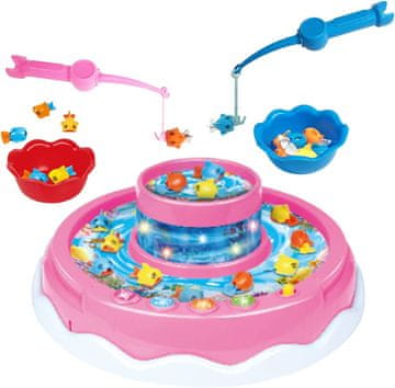 shumee Spretnostna igra - SREČEN RIBOLOV - Ribolov (roza)