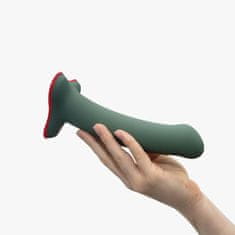 shumee Fun Factory Magnum dildo v rdeče-olivni barvi