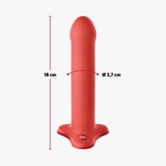 shumee Fun Factory Magnum dildo rdeče koralne barve