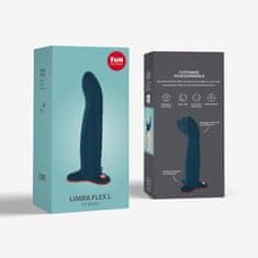 shumee Limba Flex L upogljiv dildo žamet temno moder