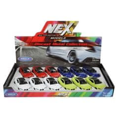 Welly Avtomobilski BMW M4 kovinski/plastenski 12cm 4 barve za izvlečni