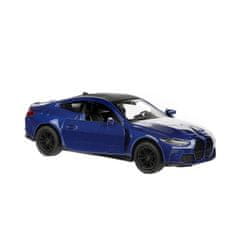 Welly Avtomobilski BMW M4 kovinski/plastenski 12cm 4 barve za izvlečni
