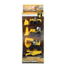Teddies Avtomobilska zgradba 4 kosi plastike 10cm