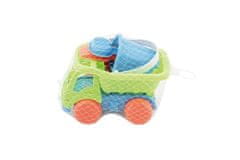 Teddies Avtomobilček za pesek z dodatki iz plastike 16cm
