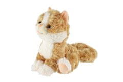 Teddies Mačka sedi pliš 20cm z zvokom