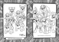 Jiri Models Pobarvanka z nalepkami A4 Paw Patrol 21x30cm