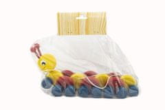 Teddies Gosenica za vleko lesa barvna 27cm