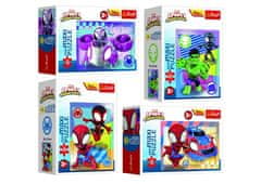 Trefl Minipuzzle miniMAXI 20 kosov Spidey in njegovi neverjetni prijatelji 4 vrste