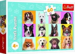 Trefl Ljubki psi Puzzle 60 kosov