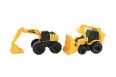Teddies Gradbeni stroj iz plastike 12-14cm