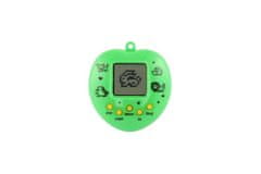 Teddies Elektronski obesek žival z vrvico 5x6cm plastika na baterije 3 barve z zvokom na kartici