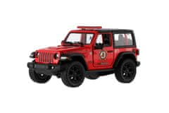 Kinsmart Car Jeep Wrangler Police 2018 kovina/plast 12cm 2 barvi na hrbtni strani - različne možnosti ali barve