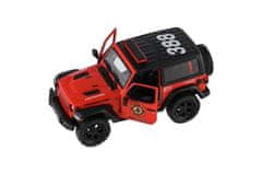 Kinsmart Car Jeep Wrangler Police 2018 kovina/plast 12cm 2 barvi na hrbtni strani - različne možnosti ali barve