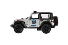 Kinsmart Car Jeep Wrangler Police 2018 kovina/plast 12cm 2 barvi na hrbtni strani - različne možnosti ali barve